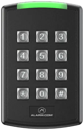 Alarm.com keypad access control reader