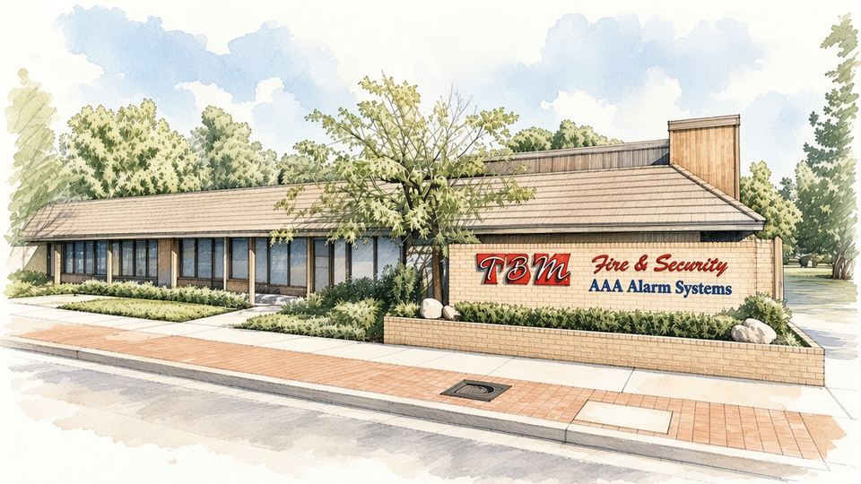 TBM Fire & Security office in Redlands, CA
